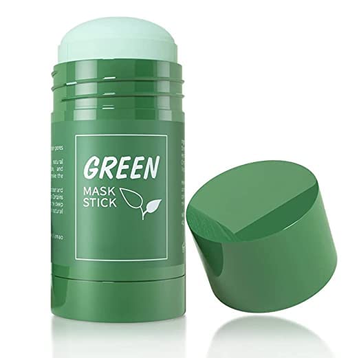 MAPPERZ Green Tea Mask Stick for Face, Blackhead Remover with Green Tea Extract, Green Mask Stick for Face Moisturizing, Dry Skin Face Moisturizer, Pack Of 1