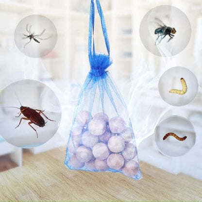 MAPPERZ Naphthalene Balls White Kapoor Goli Stain-Free Anti-Insect, Repellant Mothballs Sanitary Cubes for Commercial Use Cloth Wardrobe, Almirah, Bookshelves, & Drawers