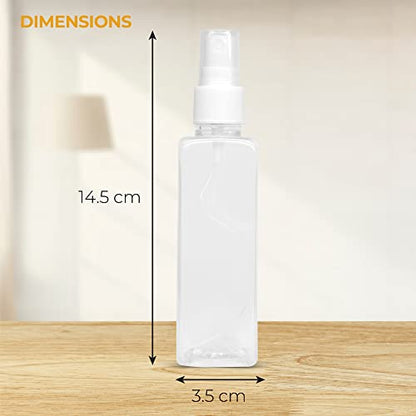MAPPERZ Square Bottle with White Spray