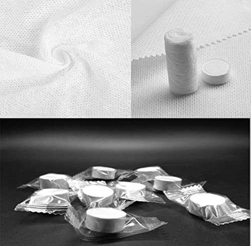 MAPPERZ Tablets Paper Towel Capsules Compressed Cloth Wipes Paper Tissue Mask for Outdoor Travel