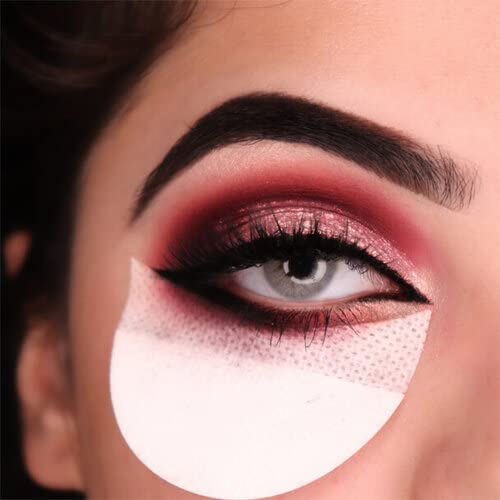 MAPPERZ Eyelash Extensions Pads and Eye Tips Sticker Wraps/Eyeshadow Shields Under Eye Patches, 20 pc (White)