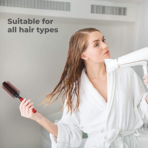 MAPPERZ Round Brush Round Comb For Men And Women (Multicolor)