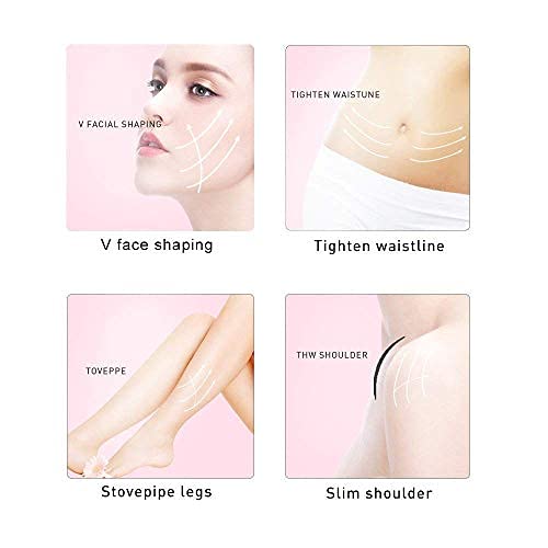 MAPPERZ Body Massager/ 3D Manual Roller Massager/ 360 Rotate Roller Face Body Massager/Skin Lifting/Wrinkle Remover and Facial Massage/Relaxation and Skin Tightening Tool/UniSex (Silver)
