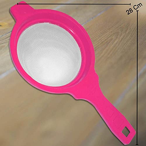 MAPPERZ Multipurpose Water/Tea/Milk Strainer Sieve/ Chai Tea Chalni - Multicolor