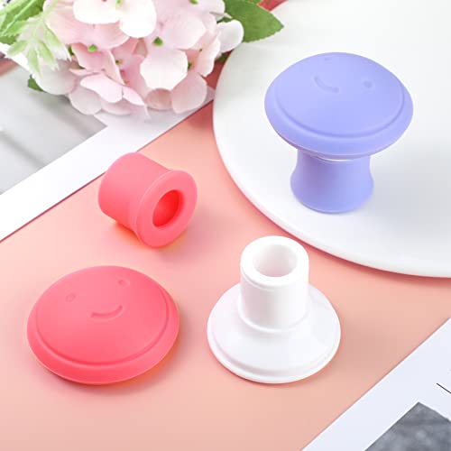 MAPPERZ Silicon Face Exerciser, Facial Yoga Jaw Exerciser, Neck Toning Face Lift Skin Tighten Firm Double Chin Breathing Device, Face Slimmer Trainer Tool for Women & Men, Random Color, 1Pc