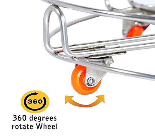 MAPPERZ LPG Cylinder Trolley Stand for Gas Cylinder