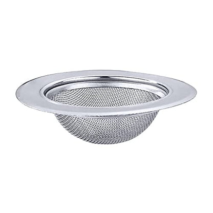 MAPPERZ Non Stick Stainless Steel Sink Strainer Kitchen Drain Basin Basket Filter Stopper Drainer/Jali (1)