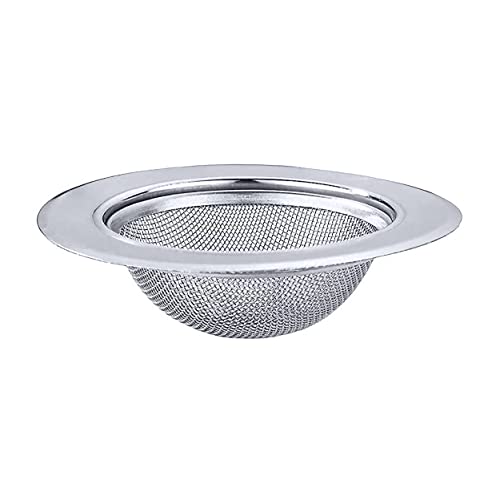 MAPPERZ Non Stick Stainless Steel Sink Strainer Kitchen Drain Basin Basket Filter Stopper Drainer/Jali (1)