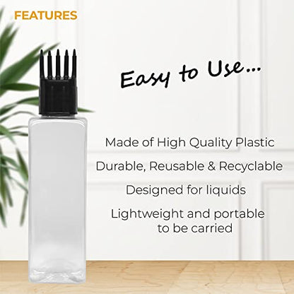 MAPPERZ SQUARE BOTTLE with BLACK COMB