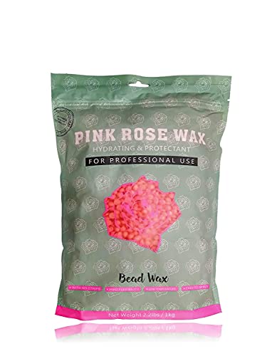 MAPPERZ Hard Wax Beans Hair Removal for Painless Hair Removal, Depilatory Waxing for Face, Eyebrow, Back, Chest, Under Arms, Bikini Areas, Legs (1 Kg)