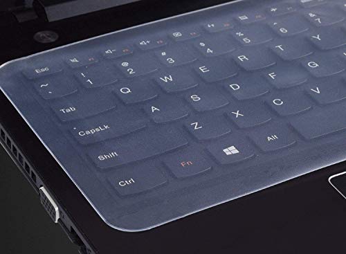MAPPERZ Universal Silicone Keyboard Protector Skin Laptop Keyboard Skin (15.6 Keyguard)