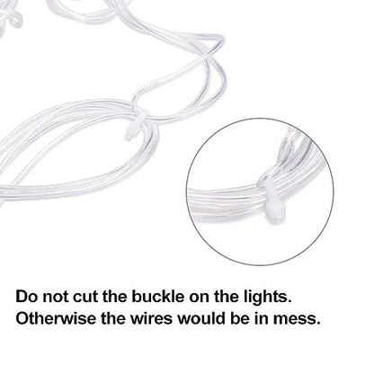 MAPPERZ Led Serial String Lights for Home Decore Copper Wire 12 Stars 138 led Lights for Birthday Festive Decore