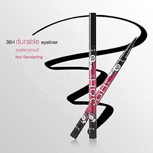 MAPPERZ 36H Black Waterproof Liquid Eyeliner/Make Up Beauty Comestics Long-lasting Eye Liner Pencil Makeup Tools for eyes - Matte Finish