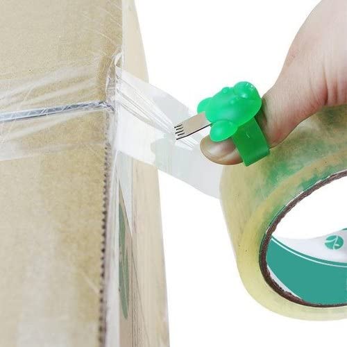 MAPPERZ Portable and Easy Finger Tape Cutter for Packing Boxes/Tape Cutter Ring