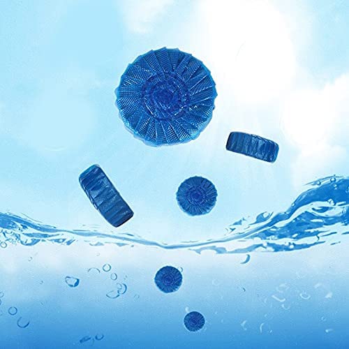 MAPPERZ Automatic Toilet Bowl Cleaner Flush Tank Tablets Stain Remover Bathroom(Color- Blue)