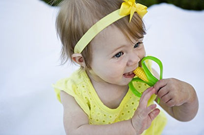 MAPPERZ Baby Banana - Corn Cob Toothbrush, Training Teether Tooth Brush for Infant Baby and Toddler