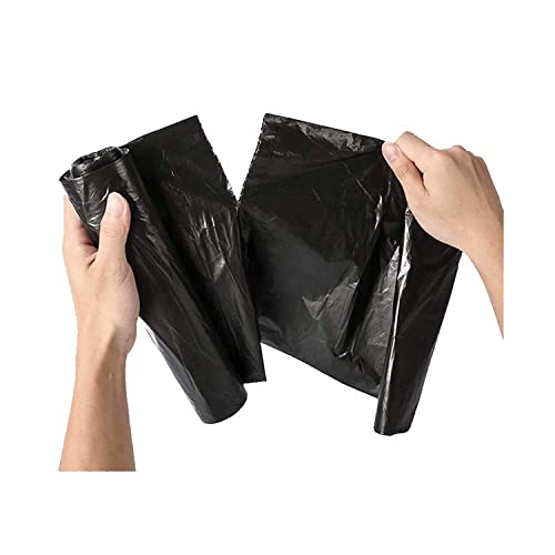 MAPPERZ Plastic Disposable Garbage Dustbin Bags Pack of 5 (Small, Black)