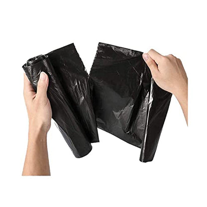 MAPPERZ Plastic Disposable Garbage Dustbin Bags Pack of 5 (Small, Black)