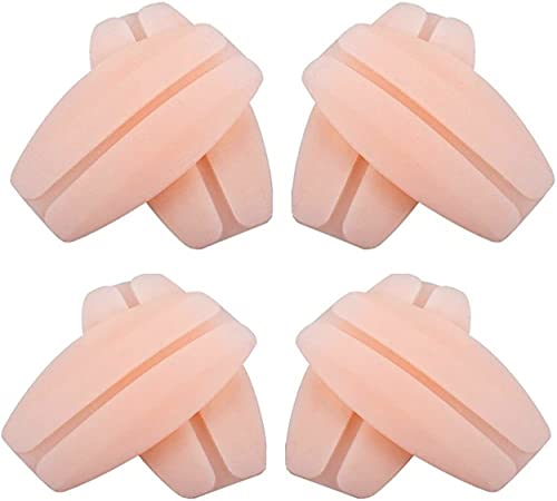 MAPPERZ Women's Soft Silicone Bra Strap Cushions Holder Non-slip Pliable Shoulder Protectors Comfortable Pads, Pack Of 3 Pair