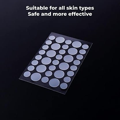 MAPPERZ Acne Pimple Patch Facial Stickers cover with 100% Hydrocolloid ( Invisible Acne Pimple Patch)