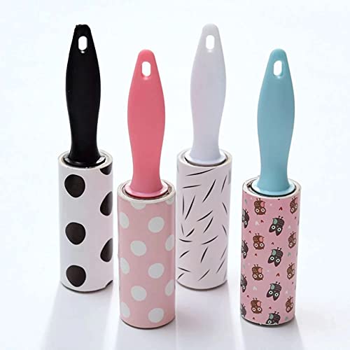 MAPPERZ Hair Lint Remover 30 Layers Lint Roller for Clothes, Furniture, Wool, Fur, Coat, Car Seats, Carpet, Fabric, Dust Cleaner, Pet Hair Remover-(Multicolor)