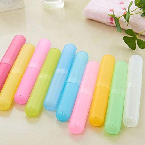 MAPPERZ Anti Bacterial Toothbrush Container/Tooth Brush Travel Covers/Case/Holder/Cases - Multicolor