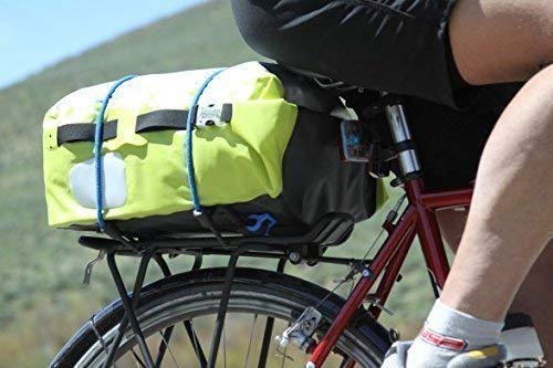 MAPPERZ Multipurpose Flexible Stretchable Elastic Bungee Rope with Metal Hooks/Tying Behind Bikes/Luggage Strap - Pack of 1, Multicolor