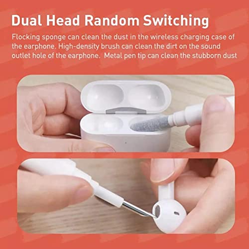 MEETO 5 in 1 Soft Brush Keyboard Cleaner with Multi-Function Computer Cleaning Tools Kit, Corner Gap Duster.