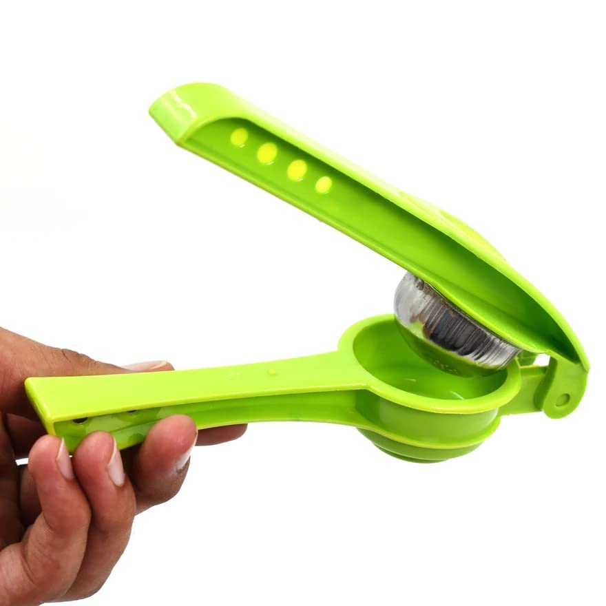 MAPPERZ Plastic Lemon Squeezer Heavy Duty Lemon Juice Extractor for Kitchen - Multicolor (Pack of 1)