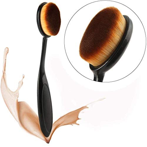 Mapperz Make Up Foundation Powder Concealer Oval Blending Blush Brush