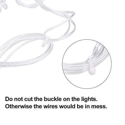 MAPPERZ Led Serial String Lights for Home Decore Copper Wire 12 Stars 138 led Lights for Birthday Festive Decore