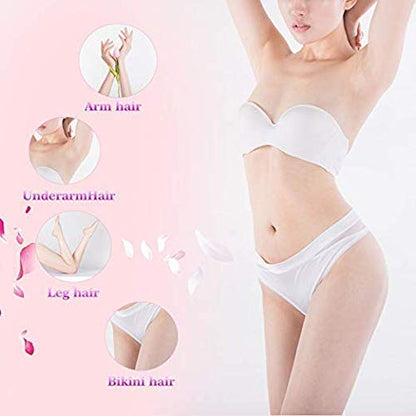 Mapperz Body Razor | Disposable MAX Body & Bikini Shaving Razor For Women (6 Pcs Blade) Platinum Blade