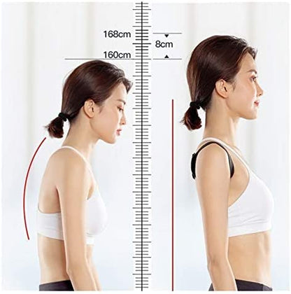 MAPPERZ Back Support Belt for Men And Women Back Shoulder Posture Correction For Back Pain Back Straight And Shoulder Support (Pack of 1)