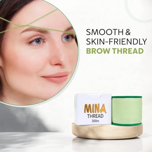 MAPPERZ THREADING THREAD Organic Eyebrow Hair Remover Cotton Threading Facial Hair Remover eyebrow makeup acial dermaplaning hair removal epilator tool (RANDOM)