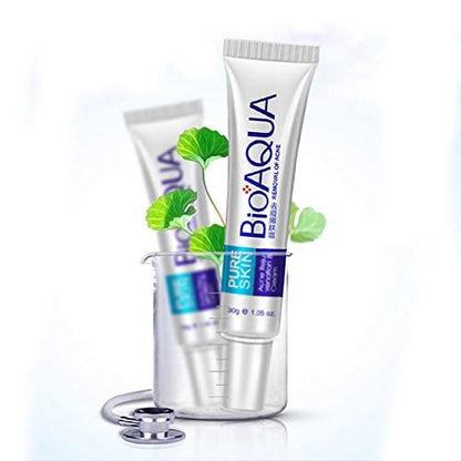 MAPPERZ | AquaBioaqua Face Care Acne Treatment Acne Treatment Cream Shrink Pores Oil Control Skin Care 30gm