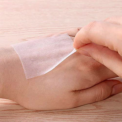 MAPPERZ Natural Square Cotton Puff, Double-Side Save Water Soft Gentle Makeup Tools, Makeup Remover Facial Cotton Pads, Cosmetic Facial Eye Makeup Remover Pads