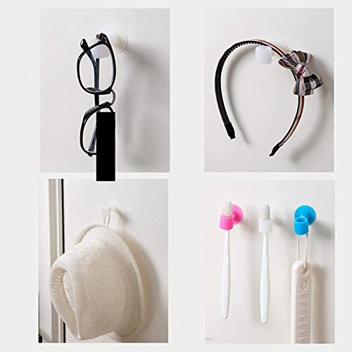 MAPPERZ Mini Multipurpose Wall Protectors Anti-Collision Self-Sucking Silicone Door Stopper Door Handle Bumper Mobile Phone Stand Data Cable Organizer (Pack of 3)