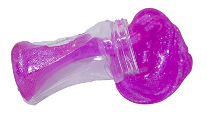 MAPPERZ Crystal Clear Slime Bottle Putty Toy for Kids Boys Girls - Multicolor (Pack of 2)
