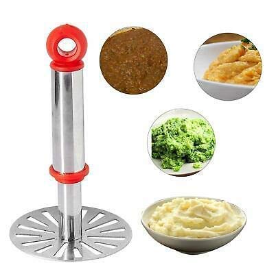 Mapperz Stainless Steel Potato Vegetable Pav Bhaji Masher | Stainless Steel Vegetable/Potato/Pav Bhaji Masher