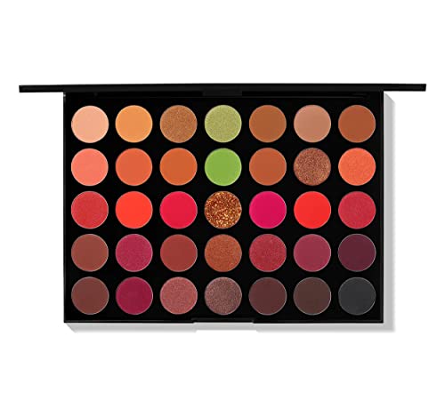 MAPPERZ Professional 35 Colors Mattes And Shimmers High Pigmented Eye Shadow Palette, Multicolor
