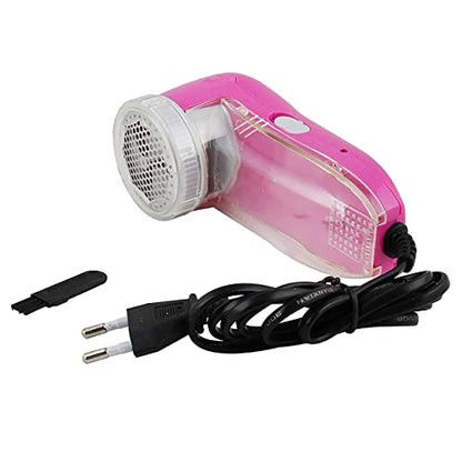 MAPPERZ Fabric Shaver, Portable Electric Lint Remover, Remove Pills Balls Bobbles from Fabric Clothes, Furniture Shaver, Sweater Pill Defuzzer, Carpet, Curtain, AC220V Plug & Play, Brush Included