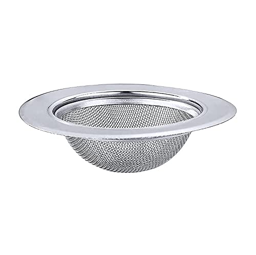 MAPPERZ Non Stick Stainless Steel Sink Strainer Kitchen Drain Basin Basket Filter Stopper Drainer / Jali