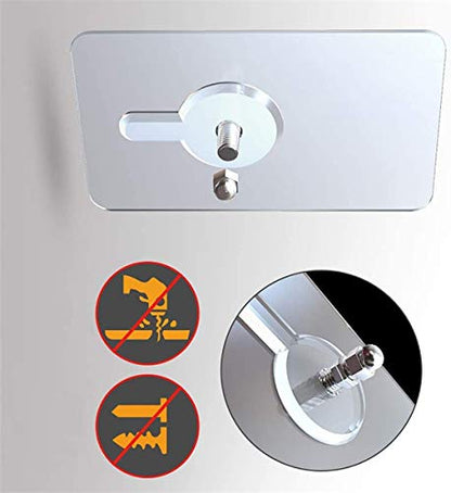 MAPPERZ Wall Mounted Hook for Hanging Self Adhesive Hook for Clothes Hanging