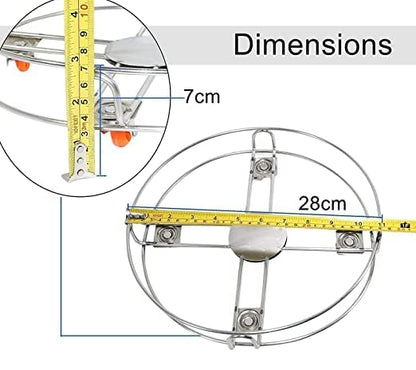 MAPPERZ LPG Cylinder Trolley Stand for Gas Cylinder