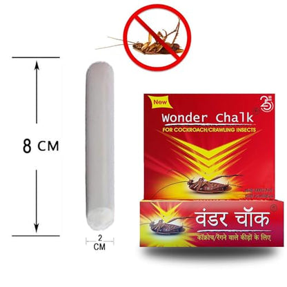 MAPPERZ Pest Control Cockroach Killer Chalk Cockroach Repellant for Kitchen