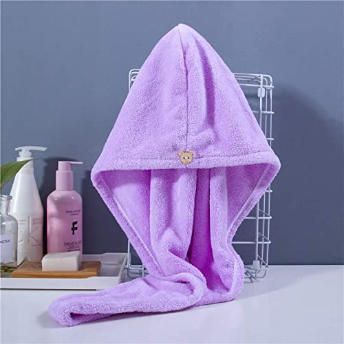 MAPPERZ Microfiber Hair Wrap Towel for Women Hair Drying Absorbent Towel