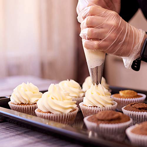 MAPPERZ Standard Muffin Baking Cupcake Mould Liners, No Smell Odorless, Food Grade & Greaseproof Baking Cups Paper, Unbleached Paper, for Wedding, Birthday, Baby Shower, Random Color, Pack of 25
