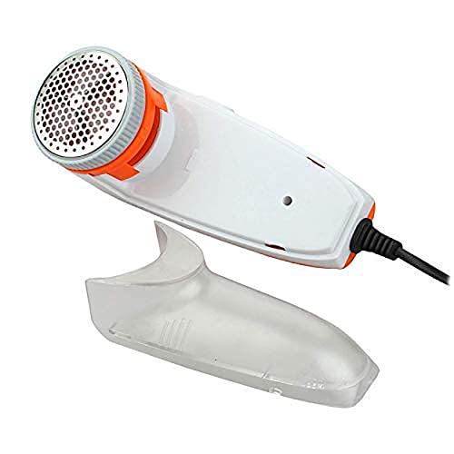 MAPPERZ Fabric Shaver, Portable Electric Lint Remover, Remove Pills Balls Bobbles from Fabric Clothes, Furniture Shaver, Sweater Pill Defuzzer, Carpet, Curtain, AC220V Plug & Play, Brush Included