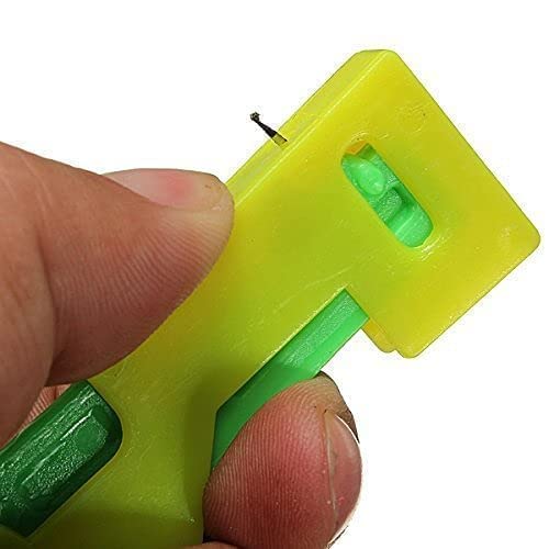 MAPPERZ Automatic Needle Threading Device/ Plastic Press and Thread Device Tailoring and Sewing Kit Tool Self Needle Threading Tool - Pack of 3
