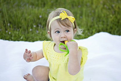 MAPPERZ Baby Banana - Corn Cob Toothbrush, Training Teether Tooth Brush for Infant Baby and Toddler